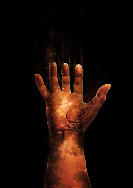 抽象的手掌图片下载