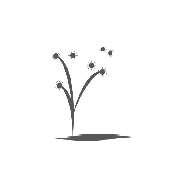 蒲公英图标矢量插图设计图片下载