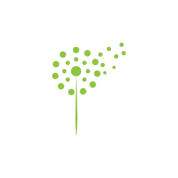 蒲公英图标矢量插图设计图片下载