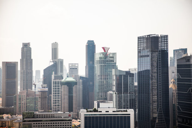 新加坡的摩天大楼图片下载