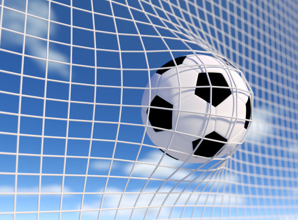 进球中的足球图片下载