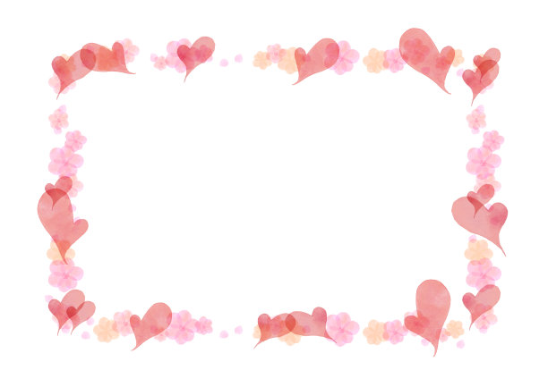 心花相框图片下载