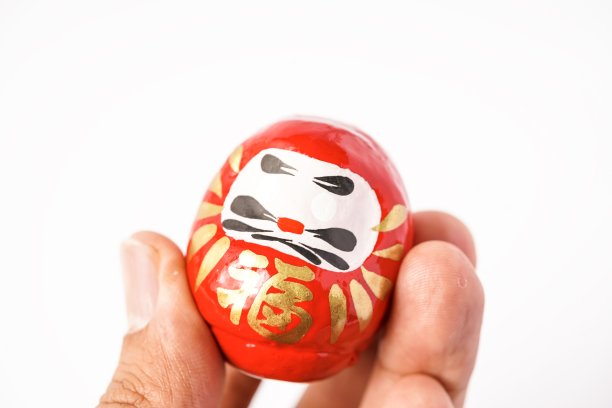 Doruma Doll孤立的白色图片下载