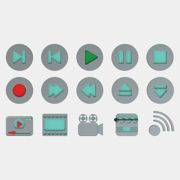 音乐符号。3D渲染-插图图片下载