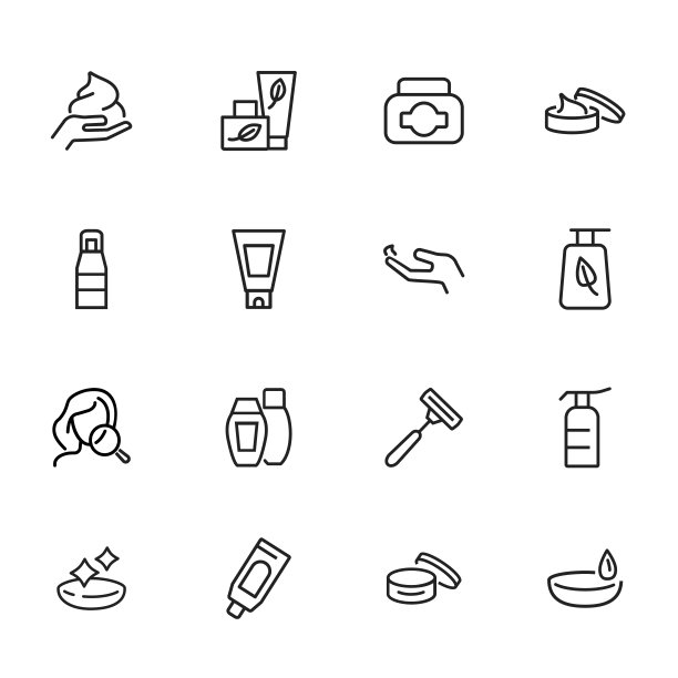 护肤品图标图片下载