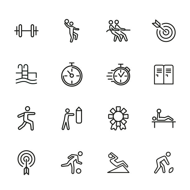 体育比赛图标图片下载