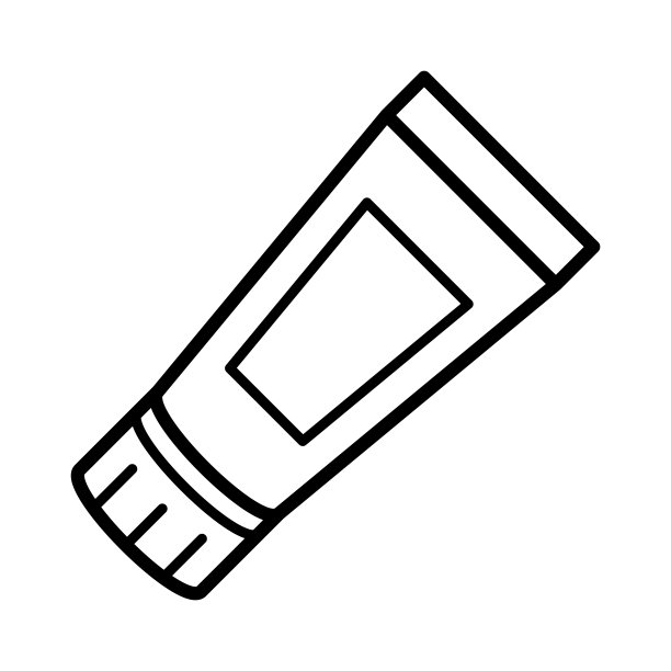 牙膏图标矢量设计模板图片下载