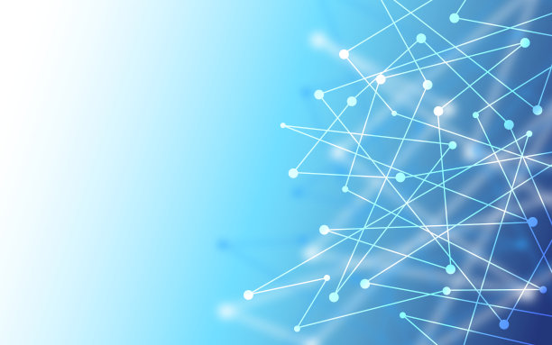 连接点和线的插图图片下载