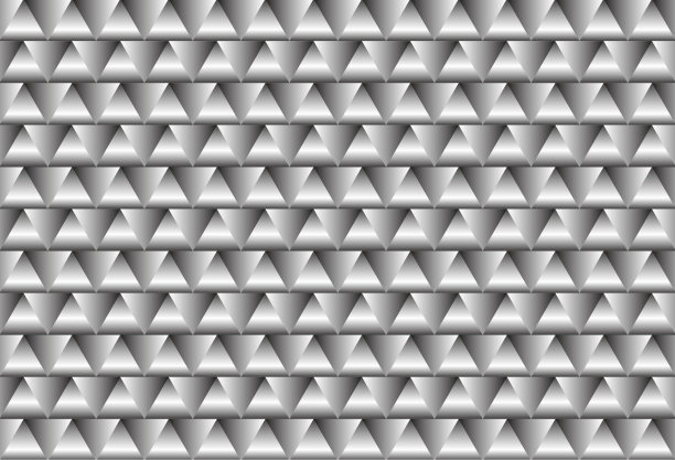 黑白三角形阴影艺术墙纸，抽象渐变背景，令人惊叹的照片。图片下载