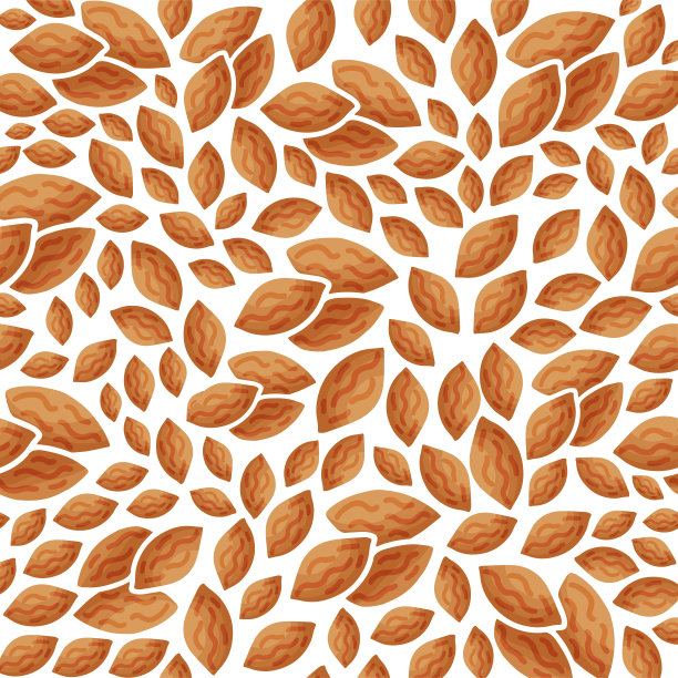 杏仁牛奶字母横幅，标志和包装设计。有机营养健康食品。关于乳制品的短语。向量图片下载