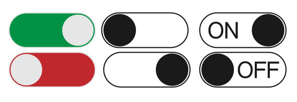 按钮上关闭图标在时尚的设计风格。按钮关闭图标隔离在白色背景。按钮关闭矢量图标简单和。现代平面符号为网图片下载