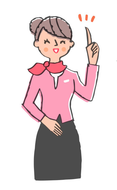 微笑的女人解释了一点图片下载