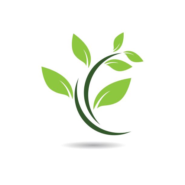 叶子符号矢量图标图片下载