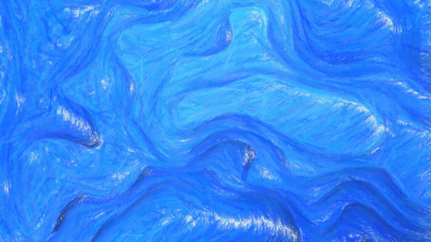 抽象的蓝色油漆刷效果背景图片下载