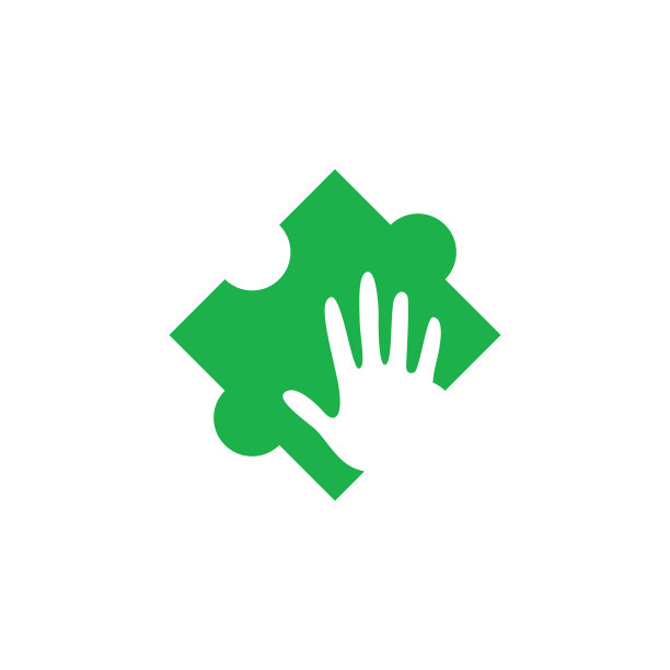 自闭症图标设计模板矢量隔离图图片下载