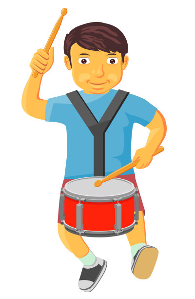 小鼓手矢量图片下载