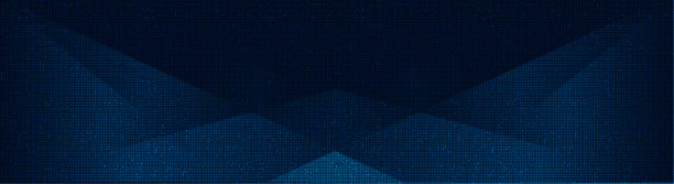 全景摘要电路芯片的技术背景，高科技数字和安全概念设计，自由空间的文本输入，矢量插图。图片下载