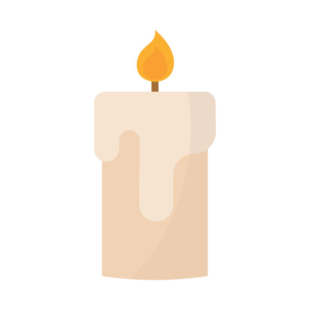 孤立candel图标图片下载