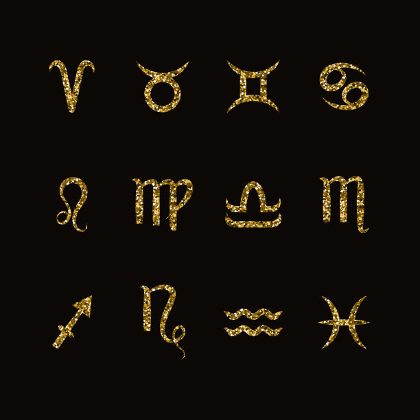 黄道十二宫。图片下载