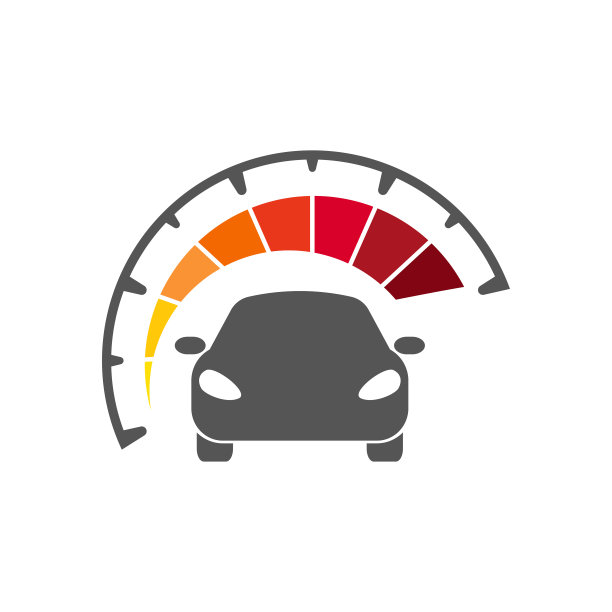 速度汽车标志。模板向量插图。每股收益10图片下载