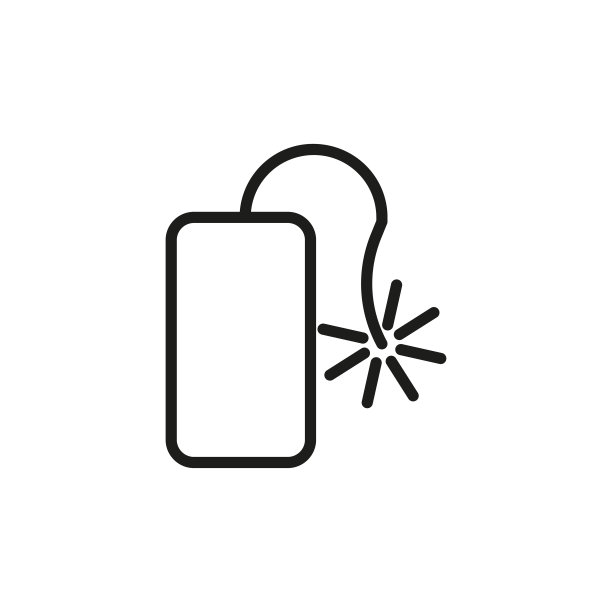 简单的peard线图标。图片下载