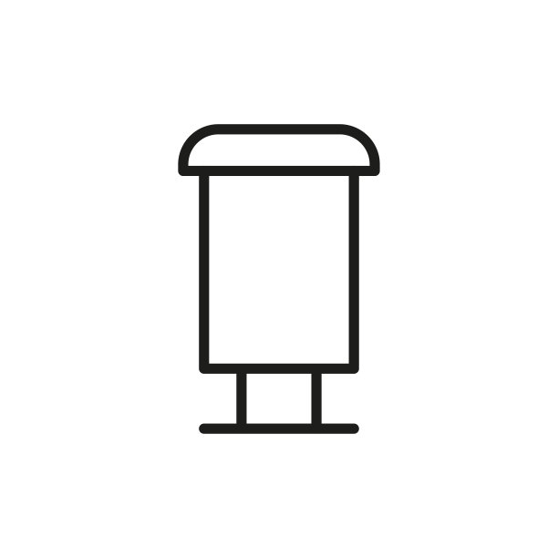 简约广告线条图标图片下载