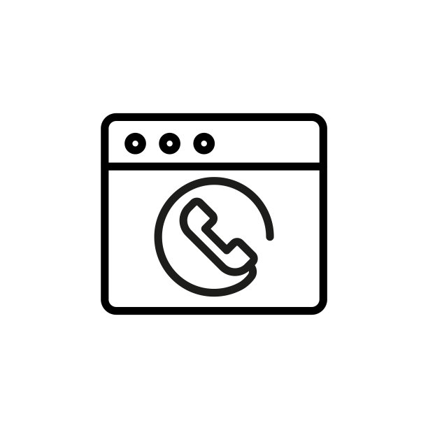 简易浏览器线条图标图片下载
