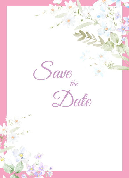 水彩花卉插图图片下载