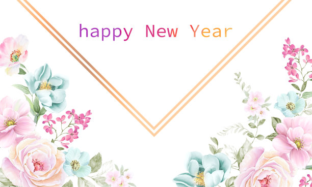 水彩花卉插图图片下载