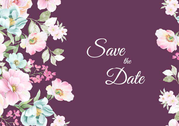 水彩花卉插图图片下载