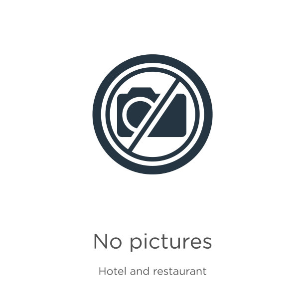 没有图片图标向量。时尚的公寓没有图片图标从酒店收集孤立的白色背景。矢量插图可用于网页和移动平面设计，符号，eps10图片下载