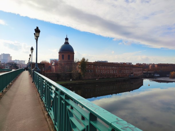 法国图卢兹的风景。图片下载