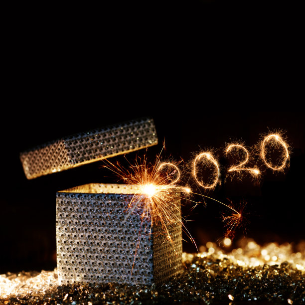 闪闪发光的新年惊喜包图片下载