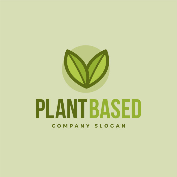 基于向量植物的Logo图片下载