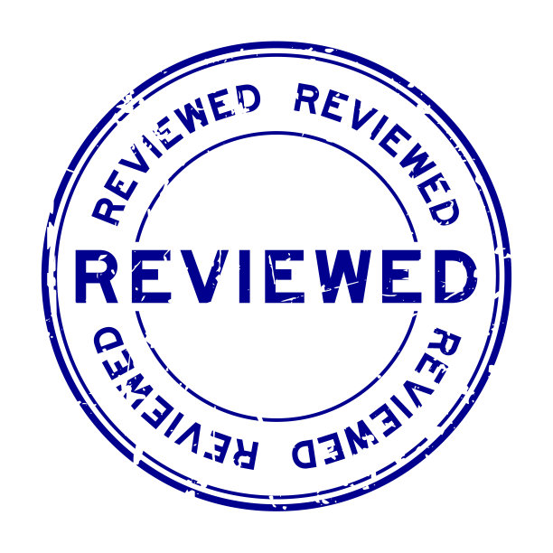 垃圾蓝色审查字圆形橡胶印章印章在白色的背景图片下载