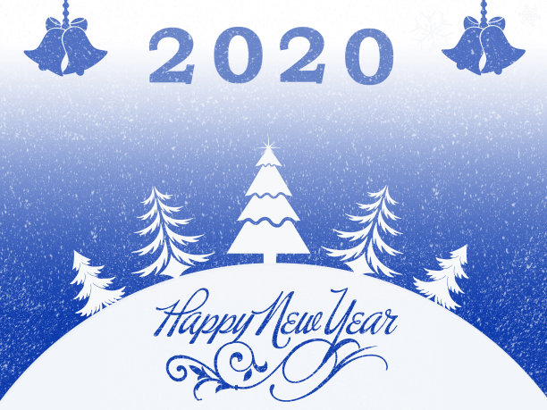 2020年新年贺卡图片下载