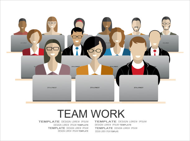 平面设计插图概念的业务分析和规划，咨询，团队工作，项目管理，财务报告和战略。概念网横幅和印刷材料。图片下载