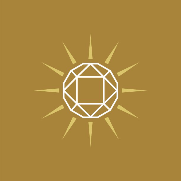 钻石标志模板图标矢量标志模板插图设计。向量EPS 10。图片下载