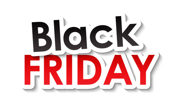 黑色星期五矢量排版横幅图片下载