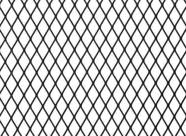 纹理的黑色网格孤立在白色的背景图片下载