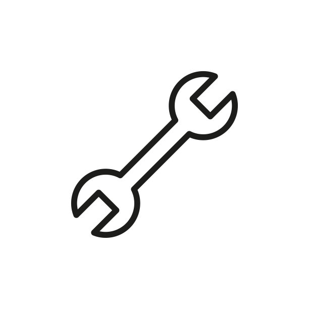 简单的维护线图标。图片下载