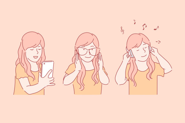 闲暇时间，愉快的消遣，青少年放松的概念图片下载