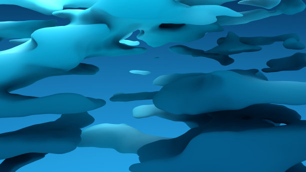 蓝色有机背景在运动图片下载