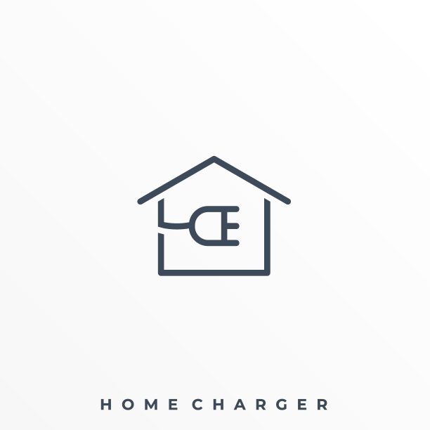 家庭充电器插图矢量模板图片下载