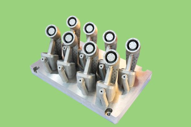 钛飞机内部支架部件图片下载