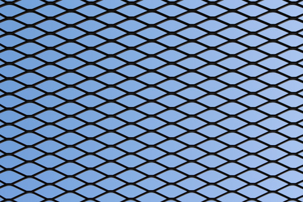 天空背景上的菱形、菱形、菱形、横条纹、格子图案图片下载