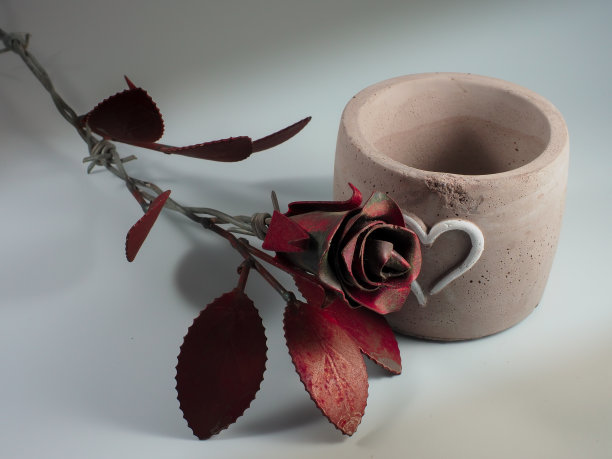 金属玫瑰图片下载