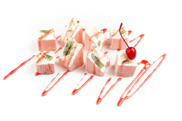 甜卷孤立图片下载