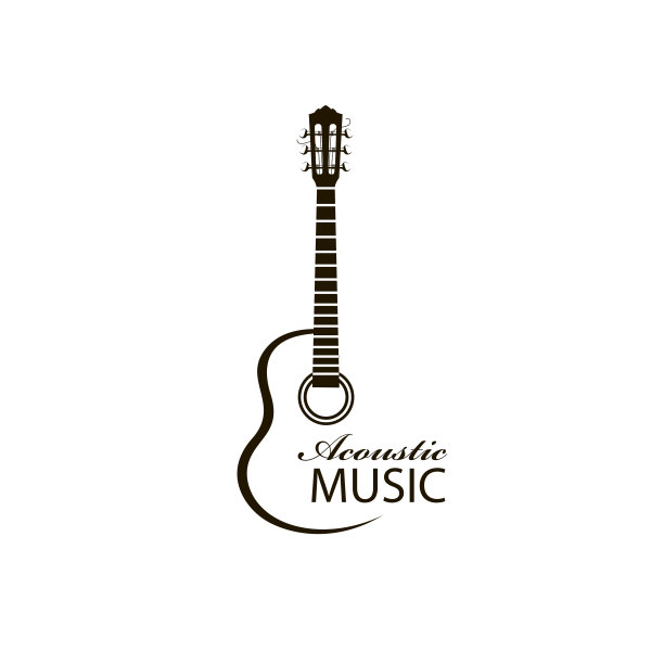 木吉他的图标图片下载