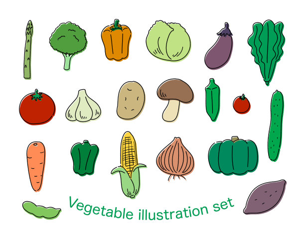 熟悉蔬菜图片套装图片下载
